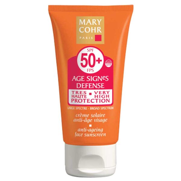 Mary Cohr Crème Solaire Anti-Âge Visage SPF 50+