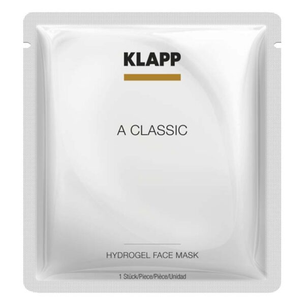 klapp a classic hydrogel face mask