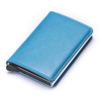 porte carte rfid bleu ciel