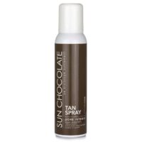sun chocolate spray bronzant doré intense